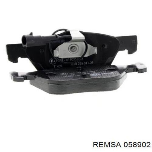 Тормозні колодки Remsa 058902