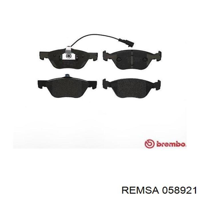 Тормозні колодки Remsa 058921