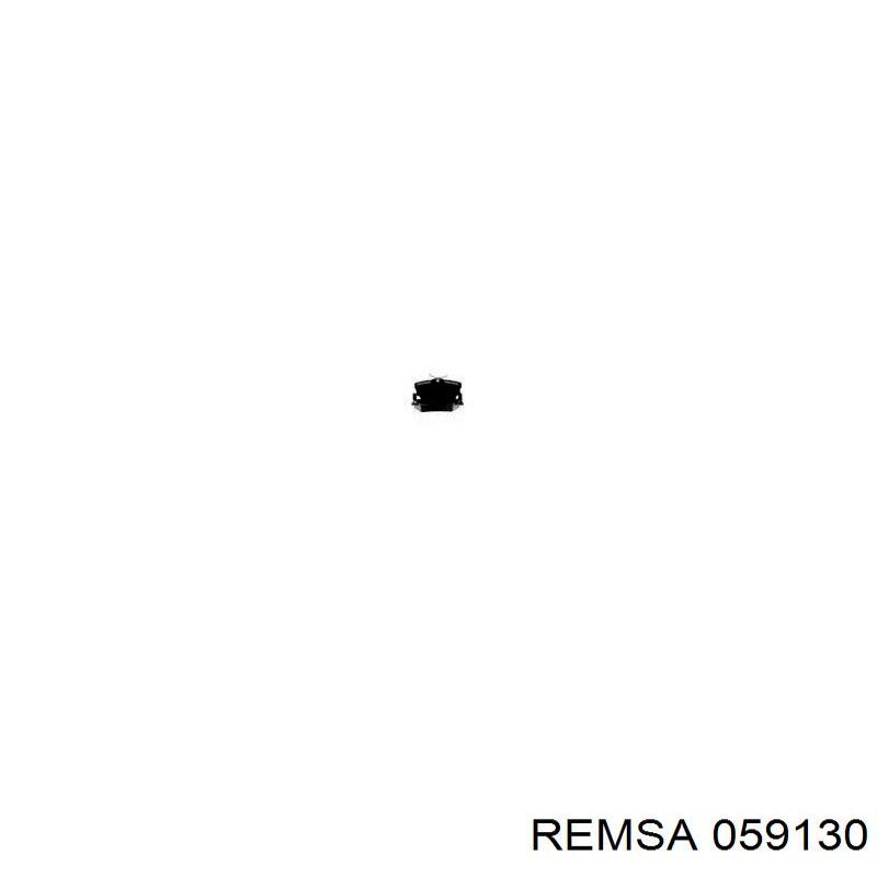 Задні гальмівні колодки 059130 Remsa