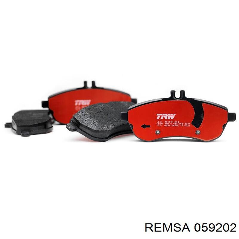 Тормозні колодки Remsa 059202