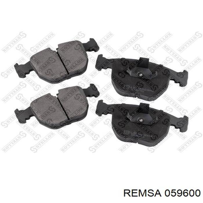 Тормозні колодки Remsa 059600