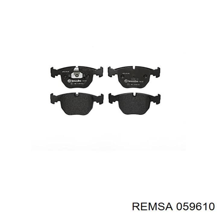 Тормозні колодки Remsa 059610