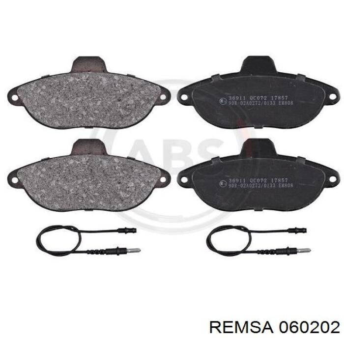 Тормозні колодки Remsa 060202