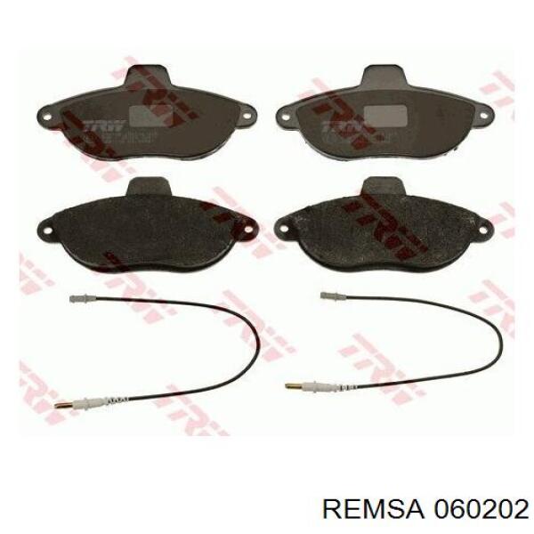 Гальмівні колодки Remsa 060202 ціна, від 18.72 USD