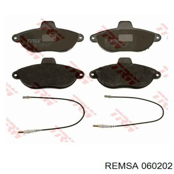 Гальмівні колодки Remsa 060202 ціна, від 18.72 USD