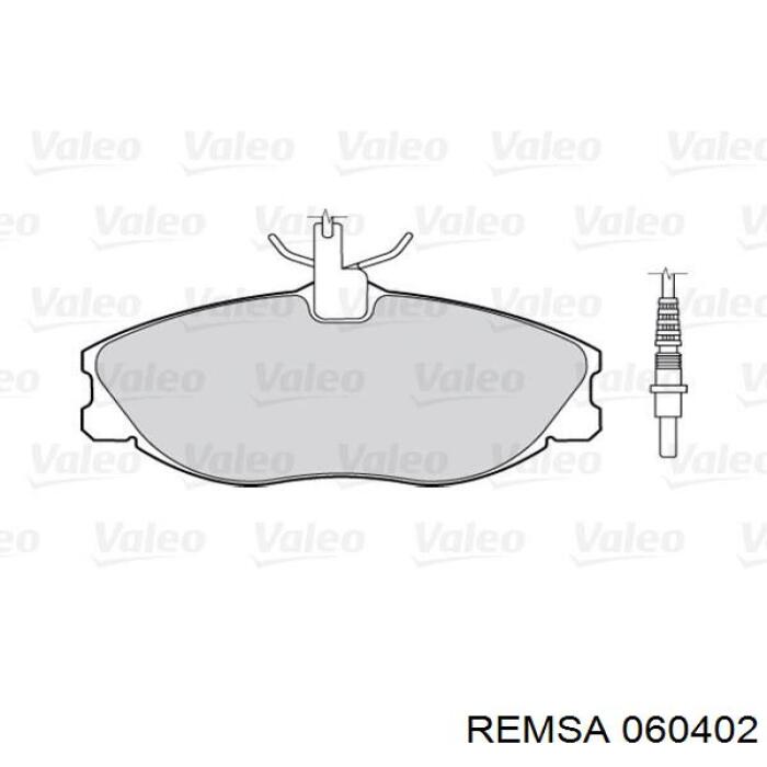 Гальмівні колодки Remsa 060402 ціна, від 28.38 USD