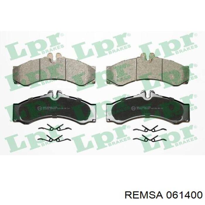 Гальмівні колодки Remsa 061400 ціна, від 39.65 USD