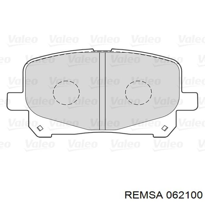 Тормозні колодки Remsa 062100