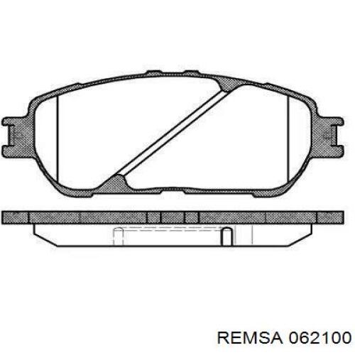 Гальмівні колодки Remsa 062100 ціна, від 22.02 USD