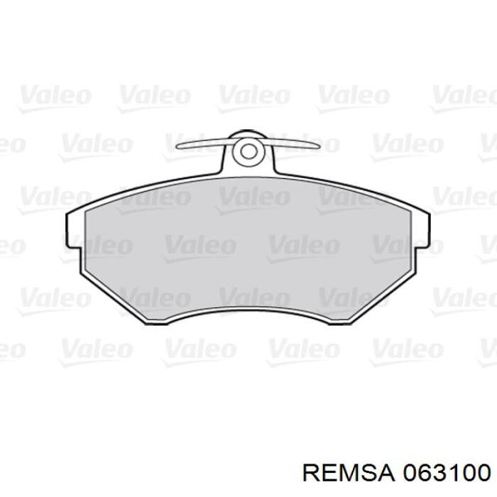 Купити 063100 Remsa Колодки гальмівні передні, дискові