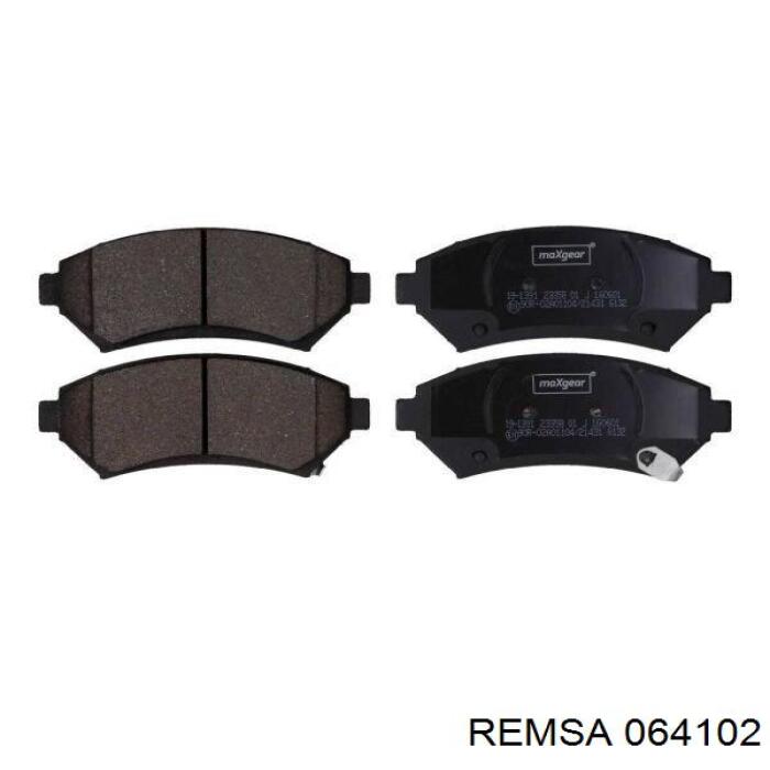 Купити 064102 Remsa Колодки гальмівні передні, дискові