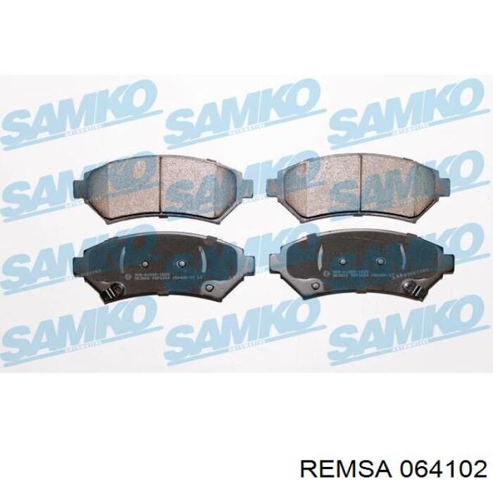 Передні тормозні колодки 064102 Remsa