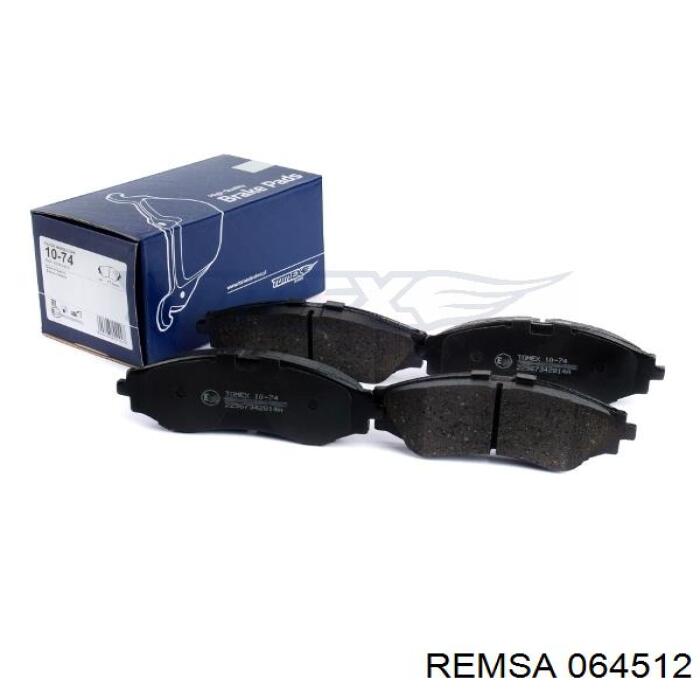 Гальмівні колодки Remsa 064512 ціна, від 21.14 USD