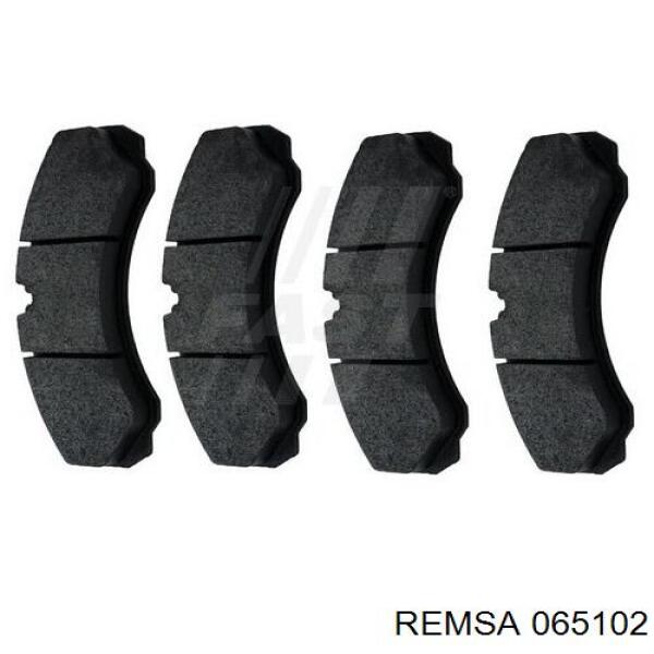 Задні дискові колодки Remsa 065102