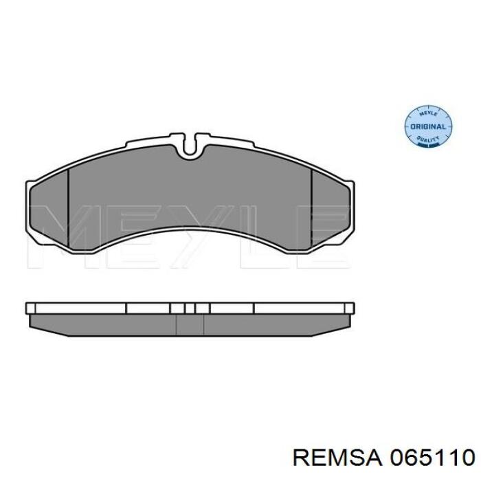 Купити 065110 Remsa Колодки гальмівні передні, дискові