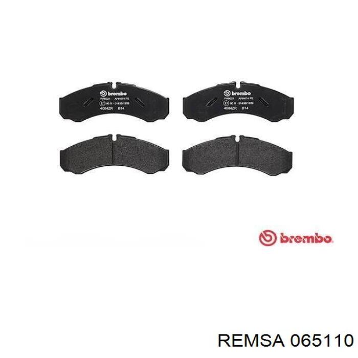 Передні тормозні колодки 065110 Remsa