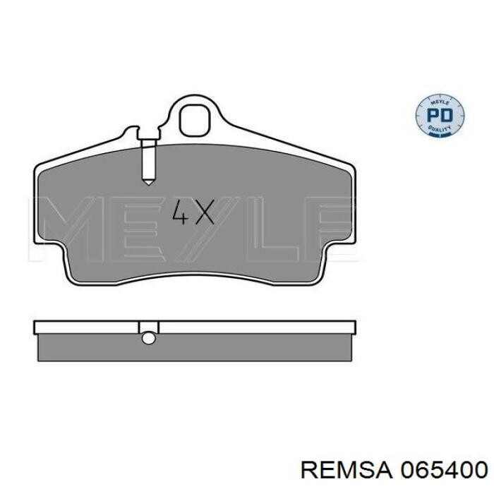 Купити 065400 Remsa Задні колодки