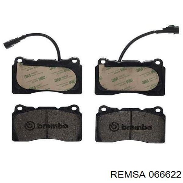 Тормозні колодки Remsa 066622