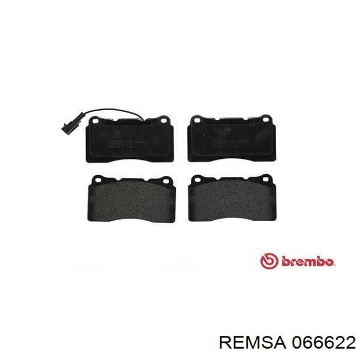 Купити 066622 Remsa Колодки гальмівні передні, дискові