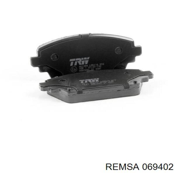 Тормозні колодки Remsa 069402