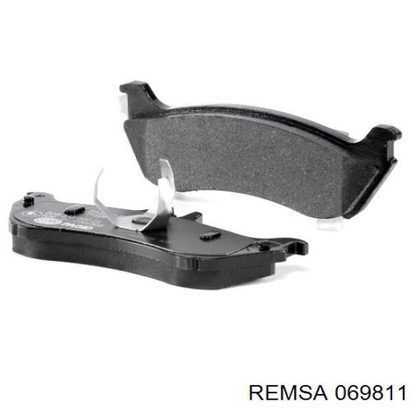 Купити 069811 Remsa Задні колодки