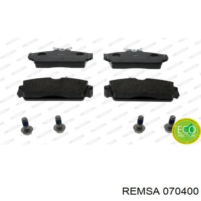 Тормозні колодки Remsa 070400