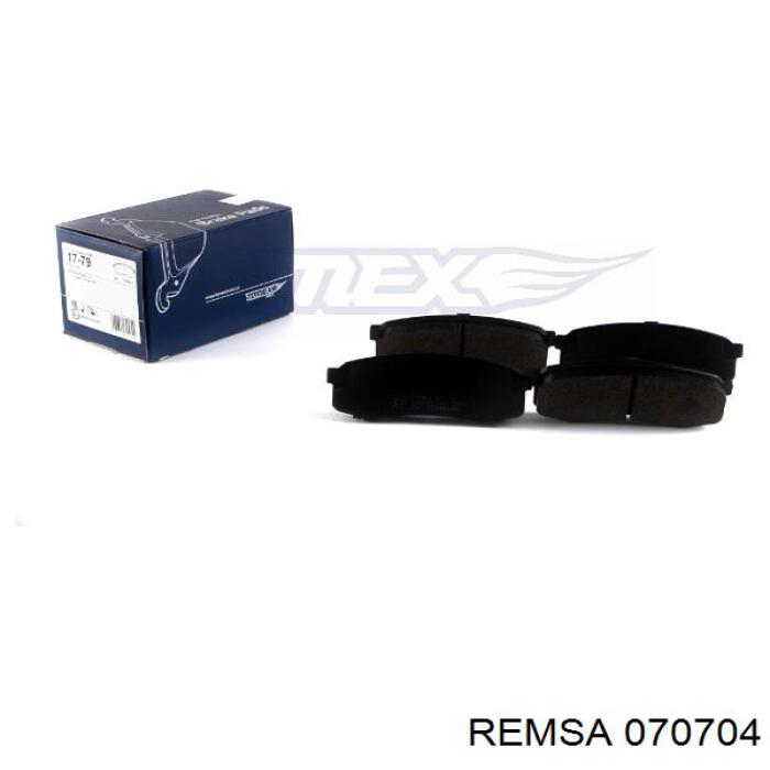 Гальмівні колодки Remsa 070704 ціна, від 27.75 USD