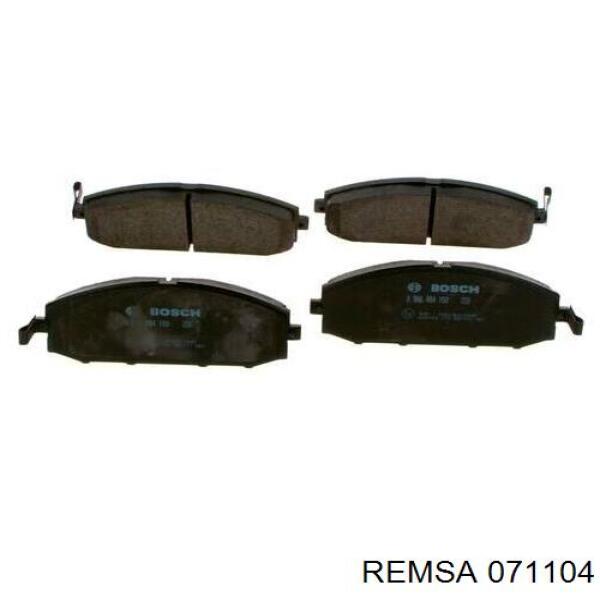 Тормозні колодки Remsa 071104