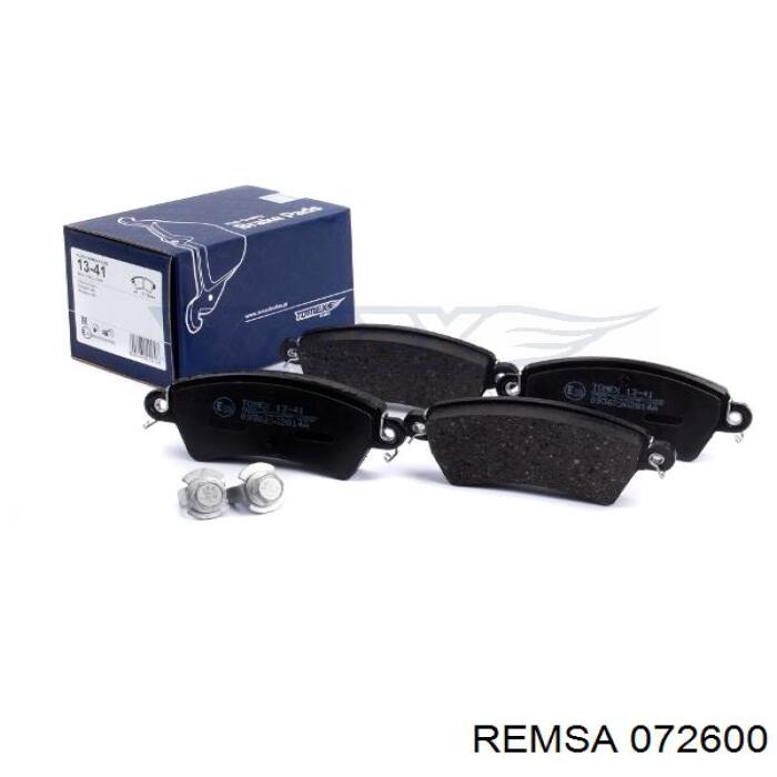 Гальмівні колодки Remsa 072600 ціна, від 24.45 USD