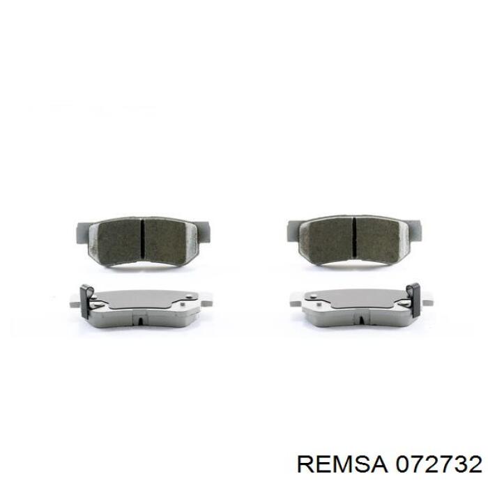 Купити 072732 Remsa Задні колодки