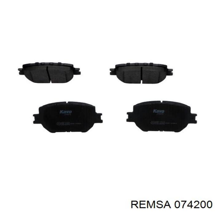 Тормозні колодки Remsa 074200