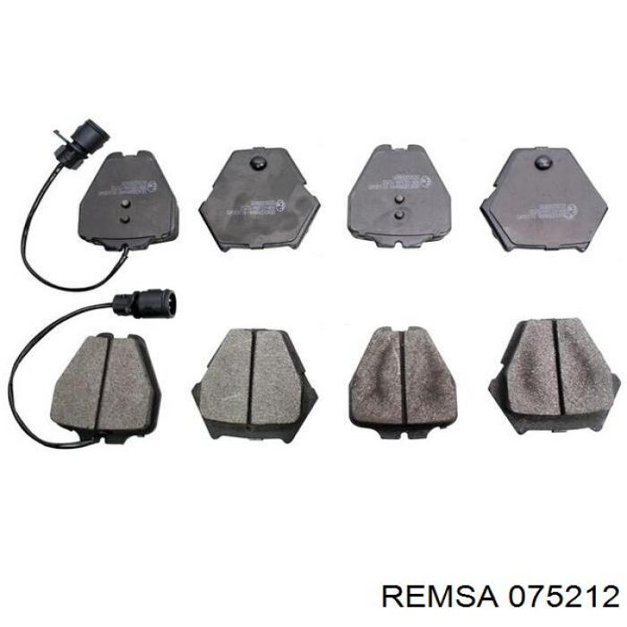 Тормозні колодки Remsa 075212