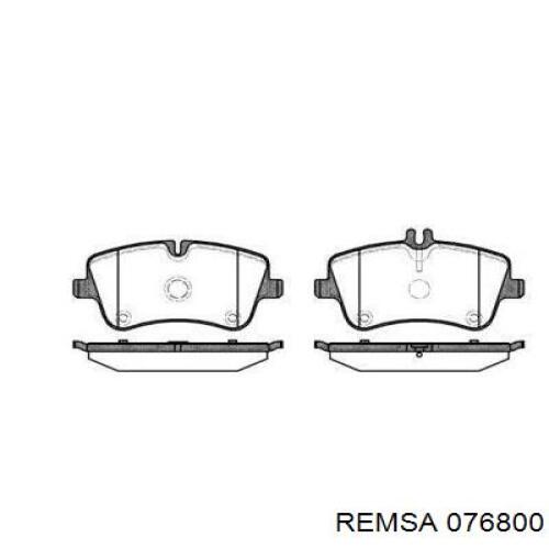 076800 Remsa Передні гальмівні колодки