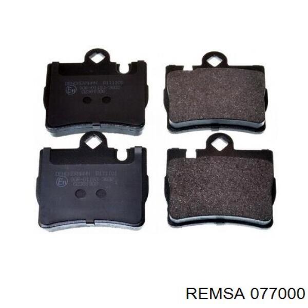 Купити 077000 Remsa Задні колодки