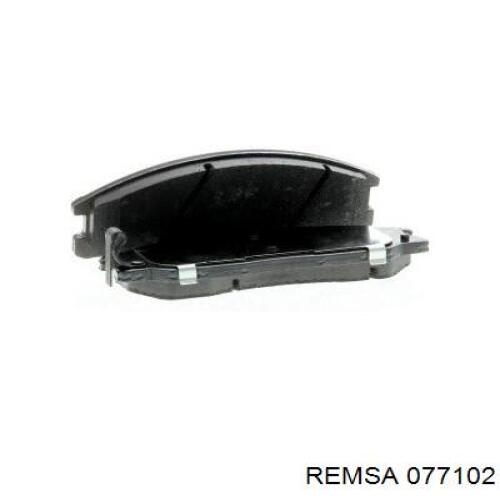 Передні тормозні колодки 077102 Remsa