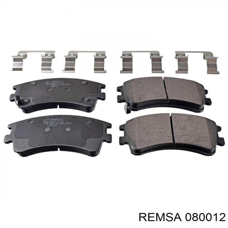 Тормозні колодки Remsa 080012