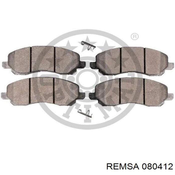 Тормозні колодки Remsa 080412