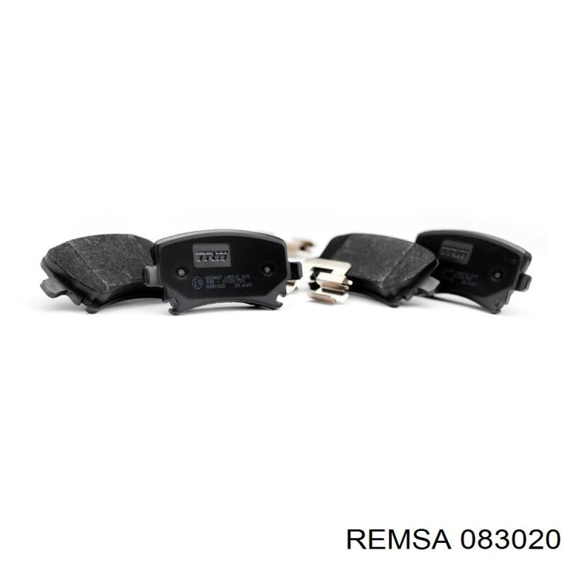 Задні гальмівні колодки Remsa 083020 ціна, від 19.88 USD