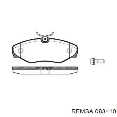 083410 Remsa Передні гальмівні колодки