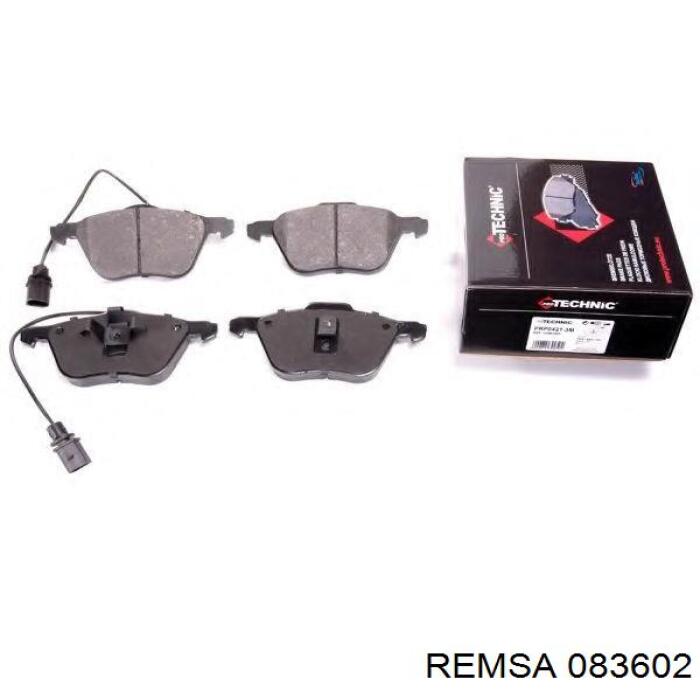 Гальмівні колодки Remsa 083602 ціна, від 42.64 USD