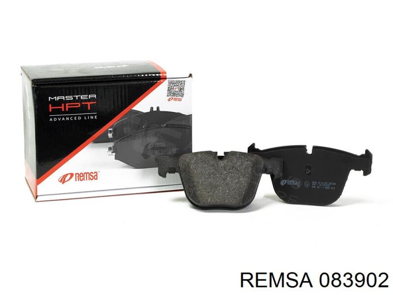 Задні гальмівні колодки 083902 Remsa