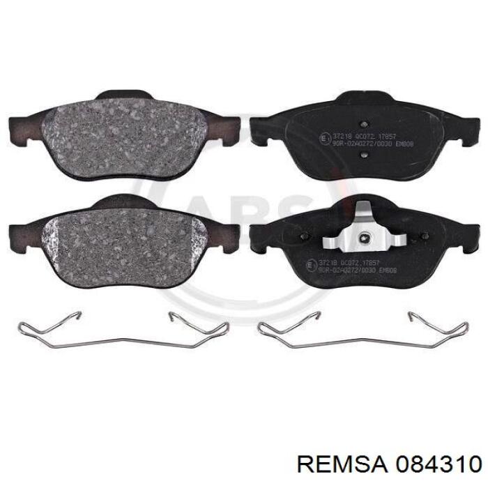 Гальмівні колодки Remsa 084310 ціна, від 24.51 USD