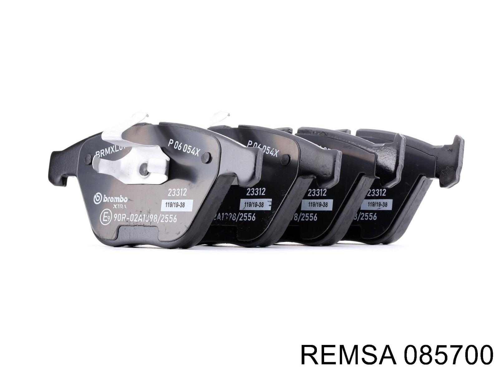 Гальмівні колодки Remsa 085700 ціна, від 39.29 USD
