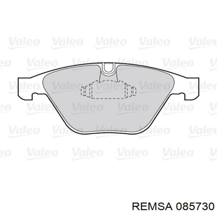 Гальмівні колодки Remsa 085730 ціна, від 32.07 USD