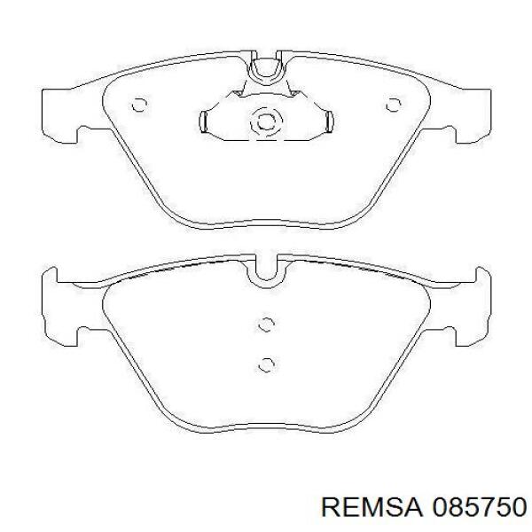 Тормозні колодки Remsa 085750
