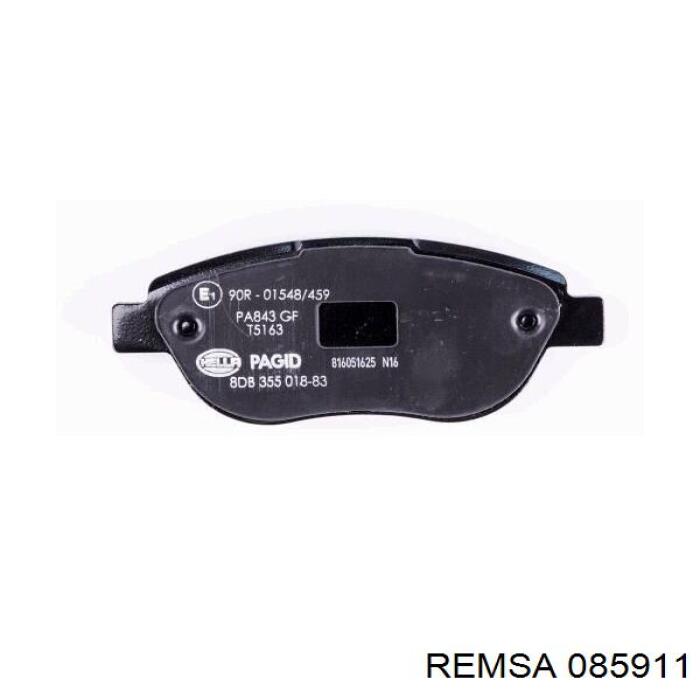 Тормозні колодки Remsa 085911