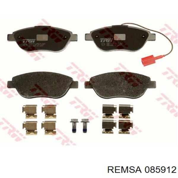 Тормозні колодки Remsa 085912