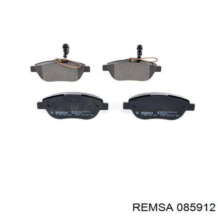 Гальмівні колодки Remsa 085912 ціна, від 28.02 USD