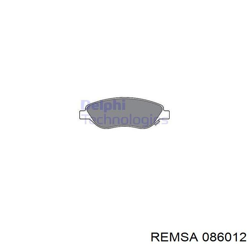 Гальмівні колодки Remsa 086012 ціна, від 29.92 USD