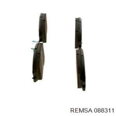 Задні дискові колодки Remsa 088311